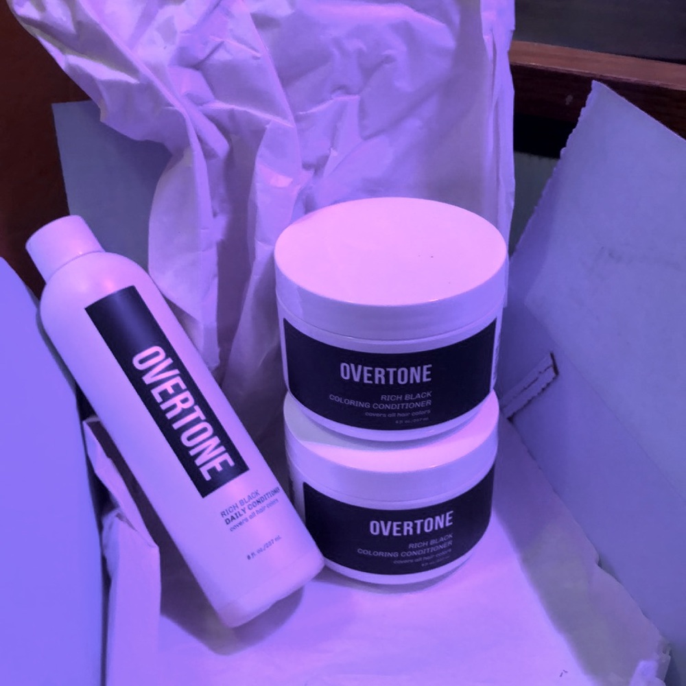 Rich Black Overtone Conditioner Hair Dye